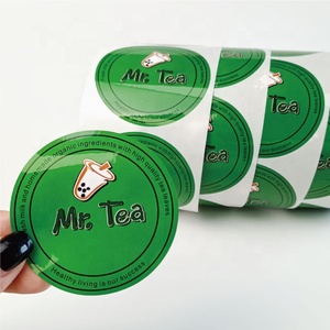 Biểu Tượng Tùy Chỉnh Vòng Tròn Bao Bì Sticker In Ấn Vinyl Thực Phẩm Không Thấm Nước Vòng Niêm Phong Nhãn Dán Nhãn Cuộn - Product Image 4