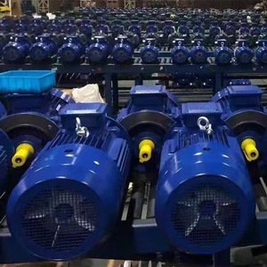 มอเตอร์อะซิงโครนัสสามเฟส YE3, 380V, 0.75-320KW, 2 โพล, 4 โพล, 6 โพล, ควบคุมความเร็วด้วยความถี่แปรผัน, ทองแดงทั้งหมด - Product Image 1