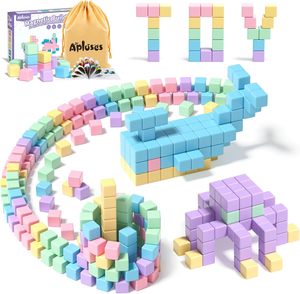 Bán buôn 3cm lớn từ khối nhựa STEM giáo dục Xây dựng đồ chơi cho trẻ mới biết đi lứa tuổi 2-6 phải-có trẻ em quà tặng cho - Product Image 2