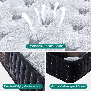 High Quality Polyester For Hybrid <strong>Mattress</strong> Customized Big King Size Manufacturer Low Price Offer - Product Image 2