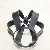 Couronnes rondes complètes de grande taille de style européen, personnalisables en couleur, pour la décoration de mariages et d'anniversaires