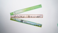 Pulsera RFID Ajustable Personalizada para Festivales de Música y Eventos Deportivos, Chip NFC de Fábrica, Tarjeta Pequeña de Tela para Control de Acceso