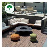 Échantillon Gratuit - Nouveau Revêtement de Terrasse Extérieur Antidérapant 3M WPC 140*25mm, Grain de Bois Gaufré 3D, Emboîtable, Étanche, Composite pour Sol