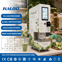 Máquina Expendedora de Smoothies Haloo, Máquina Expendedora de Bebidas Smoothie con Autolimpieza, Máquina Expendedora de Smoothies Japonesa