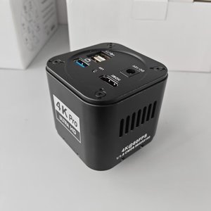 Kamera Mikroskop 4k, Aksesori Digital cincin elektronik trinokular mata dudukan Usb Zoom perhiasan profesional - Product Image 5