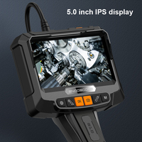 Endoscope vidéo industriel portable G10 avec écran 5 pouces, caméra analogique 2MP, sonde rigide 8mm pour inspection de voitures, canalisations et égouts
