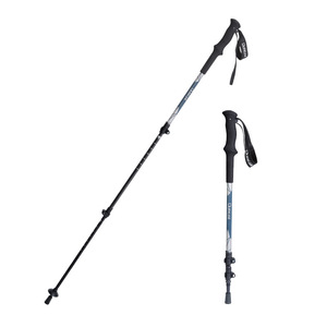 Bastones de Trekking Qureak de Aleación de Aluminio, 3 Secciones, Antichoque, Ultraligeros, Telescópicos, Color Azul - Product Image 5