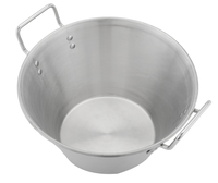 Pot Cazo robuste en acier inoxydable pour cuisine de restaurant Inoxidable avec de grandes tailles