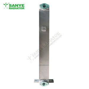 Radiador de aluminio SANYE XC--<span class=keywords><strong>MG</strong></span> 370 personalizado con aletas anchas/estrechas, larga vida útil, conexión de brida/rosca, piezas usadas - Product Image 3
