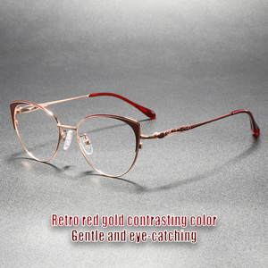 <span class=keywords><strong>Gafas</strong></span> con Filtro de Luz Azul 2026, Montura Óptica para Lentes con Prescripción, Montura de Ojo de Gato con Revestimiento Anti-Reflejante para Mujer - Product Image 2