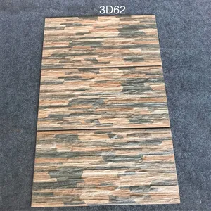 Villa Hotel decoración al aire libre mate esmaltado 200x400mm 3D <span class=keywords><strong>ladrillos</strong></span> de pared de cerámica azulejos de pared de porcelana antigua externa - Product Image 6