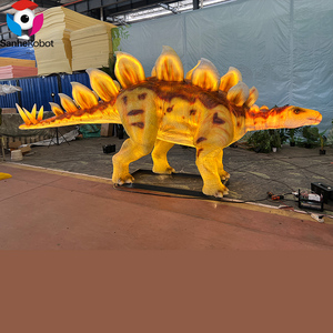 Lanterne Dinosaure Animatronique Triceratops Lumineuse Étanche 5M à LED pour Décoration de Parc de Nuit, Safari et Festival Thématique - Product Image 2