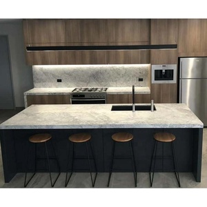 Meubles <span class=keywords><strong>de</strong></span> cuisine, <span class=keywords><strong>comptoir</strong></span> en pierre <span class=keywords><strong>de</strong></span> marbre, <span class=keywords><strong>blanc</strong></span>, 1 pièce - Product Image 4