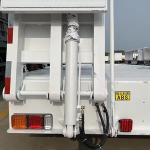 Remolque de plataforma baja hidráulica de 3, 4 y 5 ejes para trabajo pesado, de 1-2 toneladas, con cuello de cisne, 12.5x2.5x1.5m, Shandong Fengniao - Product Image 6