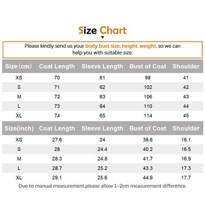 Jancoco Nuevo Abrigo de Lana de Cordero Esponjoso a la Moda para Mujer, Abrigo Corto Personalizado de Lana de Cachemira Genuina con Cuello y Puños de Piel Mongola - Product Image 5