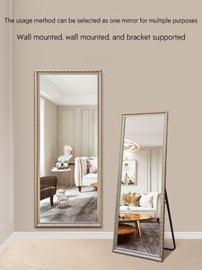 <span class=keywords><strong>Espejo</strong></span> de Pie <span class=keywords><strong>con</strong></span> Marco de Madera Tallada, <span class=keywords><strong>Base</strong></span> de Madera, Decoración Moderna para el Hogar, <span class=keywords><strong>Espejo</strong></span> de <span class=keywords><strong>Cuerpo</strong></span> Entero, <span class=keywords><strong>Espejo</strong></span> de Madera - Product Image 6