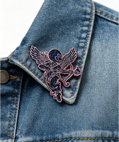 Épingles à revers en émail personnalisées, badges métalliques avec logo, broches en alliage de zinc pour événements et accessoires de mode