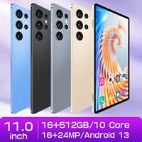 Tablet Android 10.1 Inci 16GB+512GB Dual SIM, Edukatif dengan Fitur Panggilan Telepon S23U Bermerek