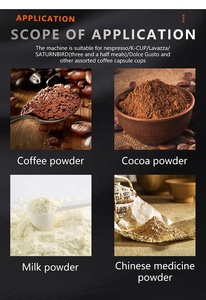 Machine de remplissage et de scellage de tasses à café tout-en-un pour Nespresso, K-Cup, Dolce Gusto, <span class=keywords><strong>Lavazza</strong></span> et tasses Snap-lid - Product Image 2
