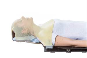 Máscara de cabeza de terapia de radiación Máscara termoplástica - Product Image 2