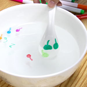 Marqueurs pour tableau blanc, stylos à encre flottante magique à l'eau, pointes en <span class=keywords><strong>feutre</strong></span>, stylo de graffiti DIY pour enfants, ensemble de dessin DIY - Product Image 4