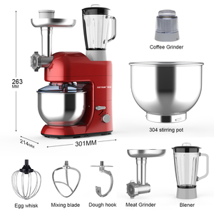 Robot de cuisine tout-en-un Top Chef, batteur sur socle 2000W, robot culinaire, mixeur - Product Image 3
