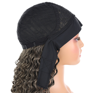 <span class=keywords><strong>Diadema</strong></span> con flequillo para mujer africana, <span class=keywords><strong>pelo</strong></span> <span class=keywords><strong>corto</strong></span> rizado, trenzado, color bob, yaki, peluca sintética rizada recta, gran oferta - Product Image 4