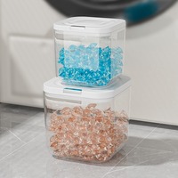 Boîte de rangement hermétique en plastique de 2 L pour lessive, avec pelle, pour dosettes, poudre, aliments pour chats – Vente en gros, fourniture directe usine