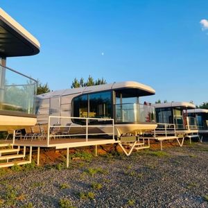 HJ <span class=keywords><strong>Maison</strong></span> capsule mobile à énergie <span class=keywords><strong>solaire</strong></span> hors réseau pour camping, arrière-cour, villa de vacances, vie résidentielle - Product Image 3