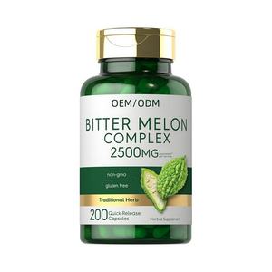 Integratore alimentare con etichetta privata produttori di integratori alimentari integratore alimentare sanitario estratto di melone amaro Capsule - Product Image 1