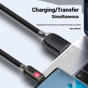 Fast <b>Charging</b> <b>USB</b> C Led Light 120W <b>Cable</b> Data <b>Charging</b> Charger <b>Cable</b> for iPhone Android - Product Image 5