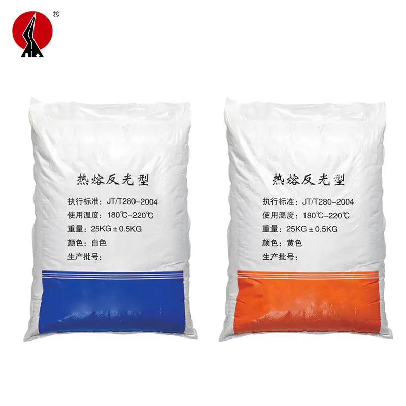 LXD factory direct thermoplastic hot melt road marking powder coating paint for city road highway airport