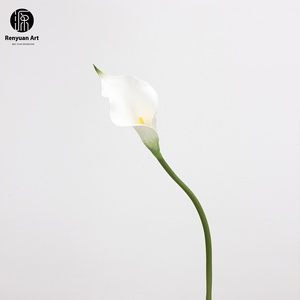 Vendita diretta in fabbrica EVA Calla fiore artificiale tocco realistico a stelo singolo decorazione per la casa di nozze per la composizione floreale oggetti di scena - Product Image 5