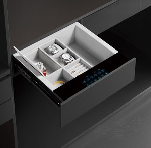 Tiroir à mot de passe intelligent sensible au toucher de luxe haut de gamme meubles bijoux cachés coffre-fort dans la chambre - Product Image 3