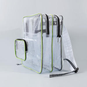 High Capacity Thickness ESD PVC <b>Backpack</b> Bag with Zipper Lock Anti-static Cleanroom <b>Backpack</b> <b>for</b> Electronic Industry - Product Image 1