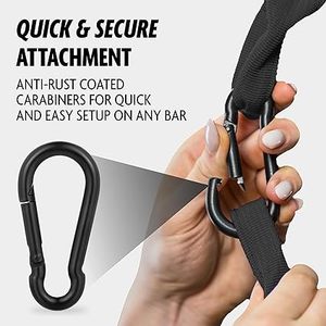 Treo <span class=keywords><strong>AB</strong></span> cáp treo Dây đai kéo lên thanh cơ bụng xây dựng Rip kháng đệm cánh tay hỗ trợ cho phòng tập thể dục tập luyện - Product Image 5