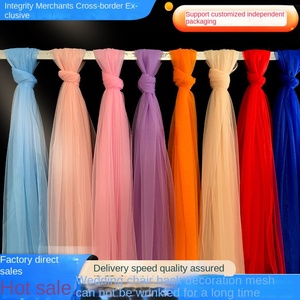 <span class=keywords><strong>Voile</strong></span> décoratif en organza haute densité pour mariage, pour fond en fil, pour accoudoir, dossier de chaise, filet de table et <span class=keywords><strong>voile</strong></span> suspendu - Product Image 2