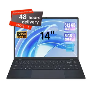 14 Inch N5095 8GB RAM 256GB ROM HD Screen Laptop Computer Pc Personal Home Cheap Laptop New Win 11