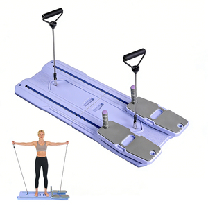 <span class=keywords><strong>Reformer</strong></span> de Pilates pliable en gros avec minuteur, planche de Pilates multifonctionnelle pour l'entraînement abdominal à domicile - Product Image 1