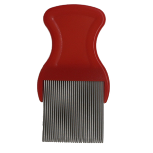 Peine para piojos Dientes de metal Eliminar liendres Peine para piojos y pulgas Cabello para niños adultos Dientes de súper densidad Peine para liendres para mascotas - Product Image 3