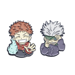 Miễn Phí Thiết Kế Trên Bán Phim Hoạt Hình Lưu Niệm Logo Kinh Dị Men Pins Anh Huy Hiệu - Product Image 2