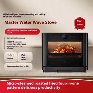 Four à micro-ondes vapeur intelligent <span class=keywords><strong>Xiaomi</strong></span> Mijia 27L, appareil électroménager original tout-en-un, four de cuisson à <span class=keywords><strong>air</strong></span> <span class=keywords><strong>chaud</strong></span>, chef à domicile - Product Image 2