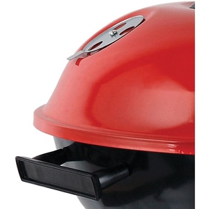 Portable Iron Enamel <strong>Kettle</strong> Charcoal BBQ Grill Outdoor <strong>Barbeque</strong> for Camping Patio &amp; Garden Heavy-Duty &amp; Easy Clean - Product Image 6