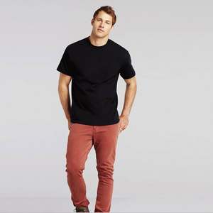 T-Shirt da Uomo in Tinta Unita con Design Personalizzato, Ultimi Modelli <span class=keywords><strong>di</strong></span> Magliette alla Moda - Product Image 3