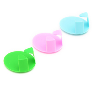 Round <b>Adhesive</b> Plug <b>Hook</b> 2 Pack Portable Cable Management <b>Hook</b> For Kitchen Utensils - Product Image 4