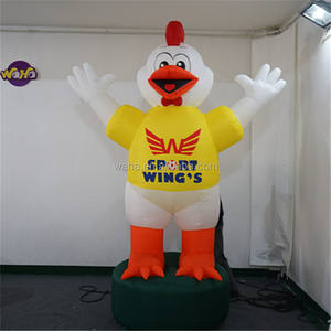 Gonfiabili pubblicitari in Pvc <span class=keywords><strong>Costume</strong></span> da pollo Waha personalizzabile pubblicità pollo - Product Image 1