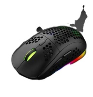 Ratón para Juegos con Cable USB Óptico RGB en Oferta, Ratón para Juegos de PC Económico con Retroiluminación RGB para Gamers