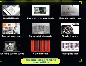Escáner de Códigos de Barras 2D Industrial EDOO de 13MP, <span class=keywords><strong>Lector</strong></span> de Pasaportes USB, Inalámbrico, BT, QR, MRZ, OCR, <span class=keywords><strong>Lector</strong></span> Portátil <span class=keywords><strong>para</strong></span> Logística de Almacenes - Product Image 2