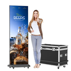 Afficheur LED pliable double face P1.53 P1.86, écran portable à trois volets pour la promotion de marque en intérieur et en extérieur - Product Image 1