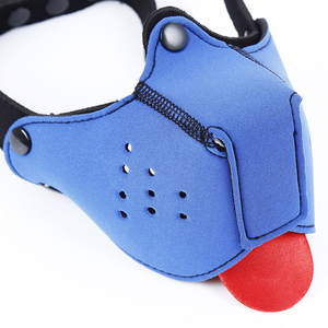 Masques demi-visage animaux, tête de chien, accessoire érotique <span class=keywords><strong>BDSM</strong></span>, jeux sexuels pour couples adultes, cosplay, Halloween, fétiche, cagoule <span class=keywords><strong>BDSM</strong></span> - Product Image 4